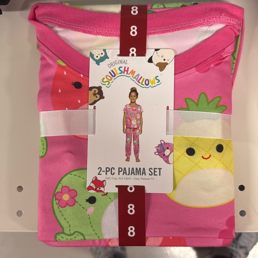 Squishmallows 2 Piece Pajama Set